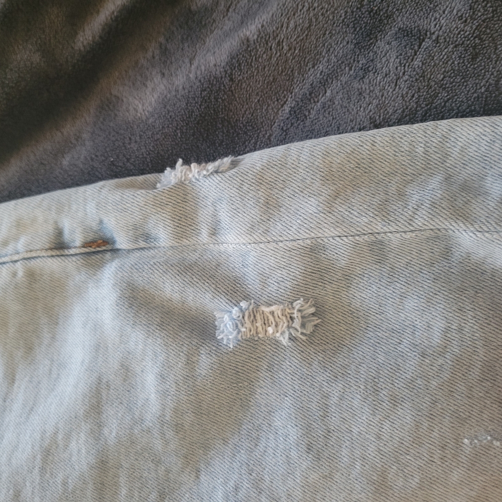 I&M Light Blue Denim Jean Shorts - Picture 8 of 8